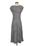 Max Studio Stripes Gray Casual Dress Size XS - photo 2