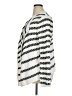Talbots Chevron-herringbone Stripes Black White Cardigan Size XL - photo 5