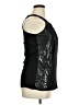 Apostrophe 100% Polyester Black Sleeveless Blouse Size XL - photo 4