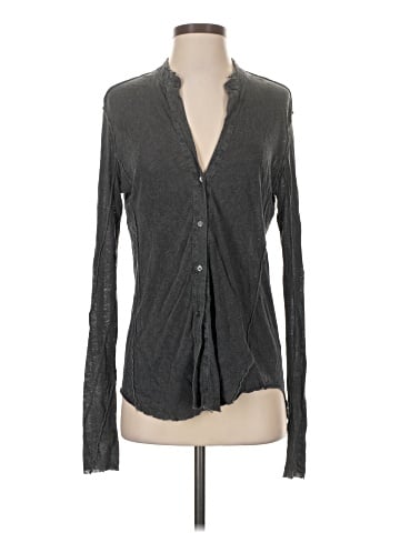James Perse Long Sleeve Henley (view 1)