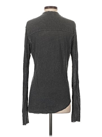 James Perse Long Sleeve Henley (view 2)