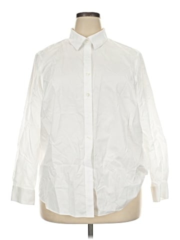 Lands' End Long Sleeve Button-Down Shirt (view 1)