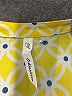 NY Collection Argyle Yellow 3/4 Sleeve Blouse Size M - photo 7