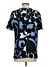 Ann Taylor 100% Polyester Blue Short Sleeve Blouse Size S - photo 2