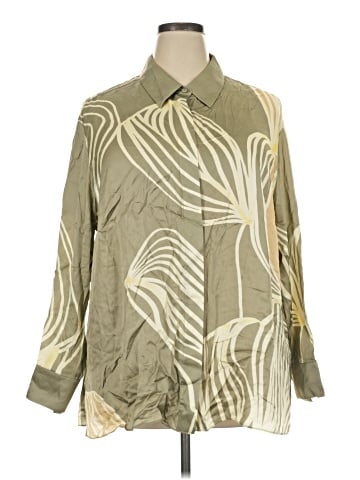 Lafayette 148 New York Long Sleeve Blouse (view 1)