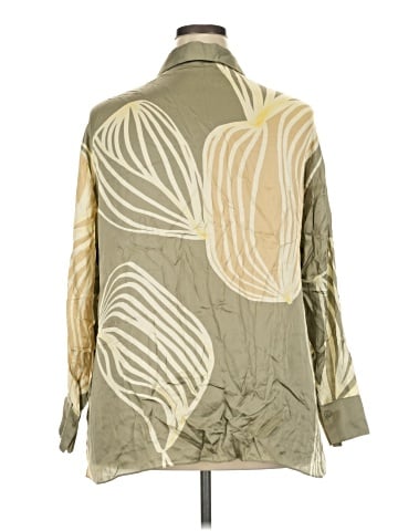 Lafayette 148 New York Long Sleeve Blouse (view 2)