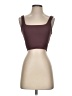 Express 100% Polyester Burgundy Tube Top Size S - photo 1
