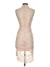 Astr 100% Polyester Tan Cocktail Dress Size XS - photo 2