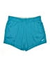 Nike 100% Polyester Teal Athletic Shorts Size M - photo 1