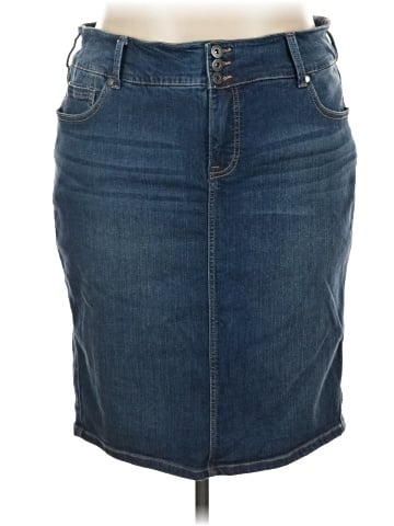 Torrid Denim Skirt (view 1)