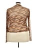It's Brown Long Sleeve Blouse Size 3X - photo 2