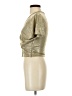 Bishop + Young Metallic Gold Short Sleeve Top Size XS - photo 5