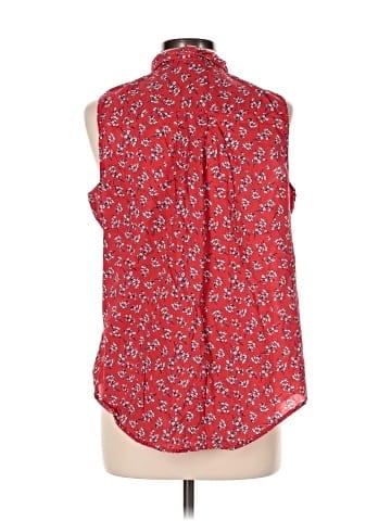 St. John's Bay Sleeveless Button-Down Shirt (view 2)