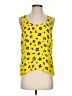 CAbi 100% Polyester Yellow Sleeveless Blouse Size S - photo 1
