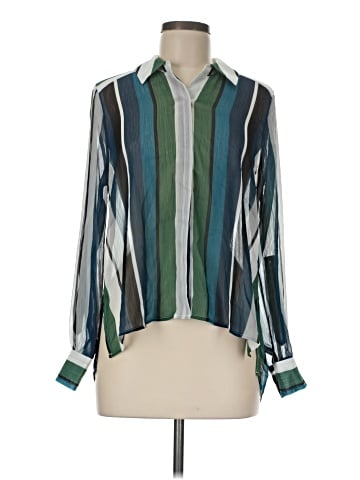 INC International Concepts Long Sleeve Blouse (view 1)