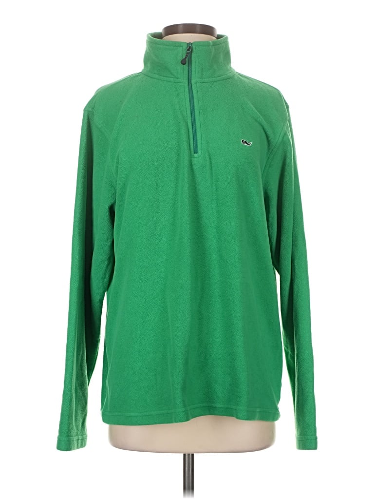 Pre-owned Vineyard Vines Pullover Sweater In Green