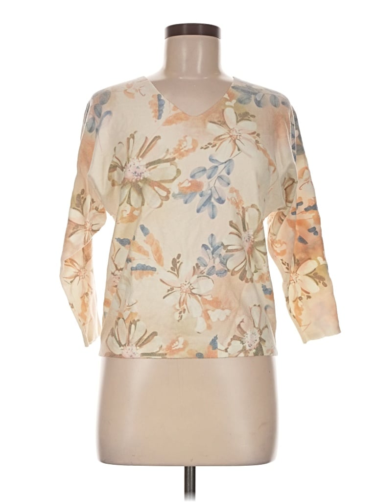 Pre-owned Sioni Cardigan Sweater In Ivory