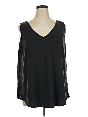 Long Tall Sally Sleeveless Blouse (view 1)