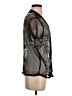 Topshop 100% Polyester Black Kimono Size 2 - photo 4