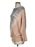 BKE Color Block Gray Pullover Sweater Size S - photo 5