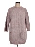 John Paul Richard 100% Polyester Tweed Pink Pullover Sweater Size S - photo 1
