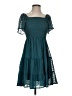 Rewind 100% Polyester Teal Casual Dress Size S - photo 1