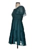 Rewind 100% Polyester Teal Casual Dress Size S - photo 5
