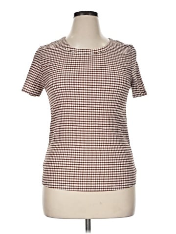 Cable & Gauge Short Sleeve Turtleneck (view 1)