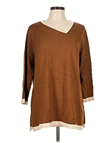 Attitudes by Renee Pullover Sweater (view 1)