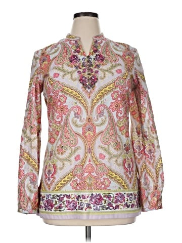 Robert Graham Long Sleeve Blouse (view 1)
