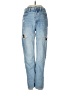 Old Navy Hearts Blue Jeans Size 6 - photo 1