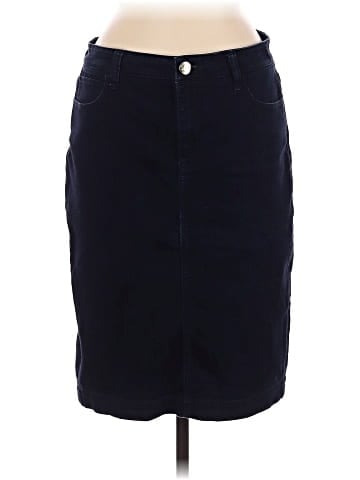 Burberry Denim Skirt (view 1)