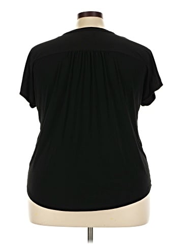 Jones New York Signature Short Sleeve Blouse (view 2)