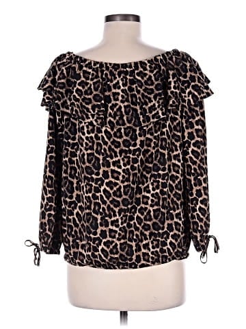 MICHAEL Michael Kors Long Sleeve Blouse (view 2)