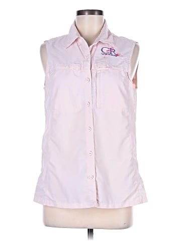 L.L.Bean Sleeveless Button-Down Shirt (view 1)