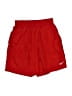 Nike 100% Polyester Solid Red Athletic Shorts Size M (kids) - photo 1