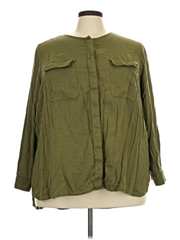 Ava & Viv Long Sleeve Blouse (view 1)