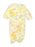 Carter's 100% Polyester Floral Yellow Short Sleeve Onesie 0-3 MO / 3 MO - photo 2