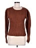 Paige Brown Wool Pullover Sweater Size M - photo 1