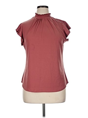Adrienne Vittadini Short Sleeve Blouse (view 1)