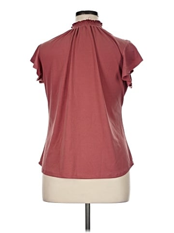 Adrienne Vittadini Short Sleeve Blouse (view 2)