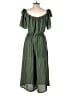 AUW 100% Polyester Stripes Green Jumpsuit Size 12 - photo 2
