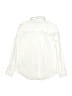 IZOD Solid Ivory Long Sleeve Button-Down Shirt Size 6 - 7 - photo 2