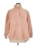 C&C California 100% Polyester Pink Pullover Sweater Size 1X - photo 1
