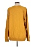 H&M L.O.G.G. 100% Baumwolle Solid Yellow Pullover Sweater Size L - photo 2
