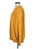 H&M L.O.G.G. 100% Baumwolle Solid Yellow Pullover Sweater Size L - photo 5