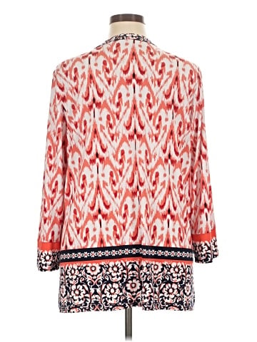 Susan Graver 3/4 Sleeve Blouse (view 2)