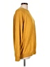 H&M L.O.G.G. 100% Baumwolle Solid Yellow Pullover Sweater Size L - photo 4