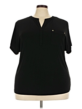 Anne Klein Short Sleeve Blouse