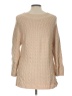 Talbots 100% Cotton Tan Pullover Sweater Size Lg Petite - photo 2